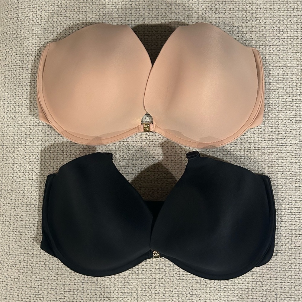 Pearl by Venus Push Up Bra Set Of 2-Size 34DD NEW🌹